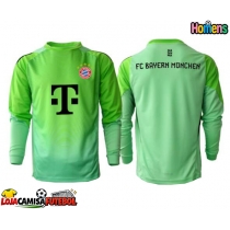 Camisa de Futebol Bayern Munich Goleiro Equipamento Principal 2025-26 Manga Comprida